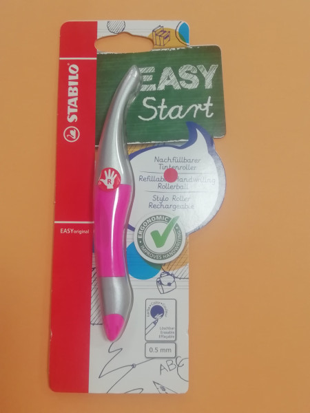 Stabilo EASY original 0,5 rechts rosa/silber