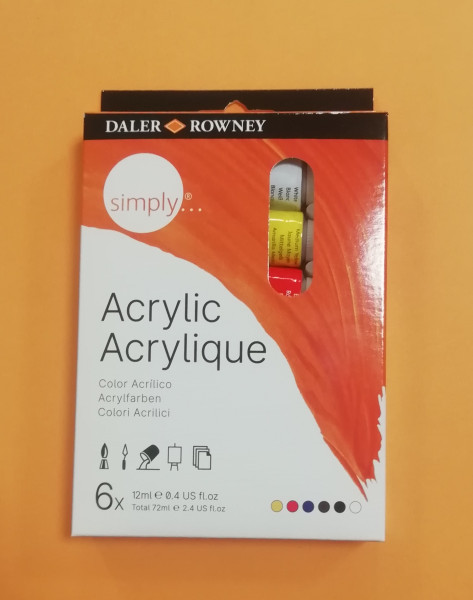 Simply Acryl Set 6 x 12ml